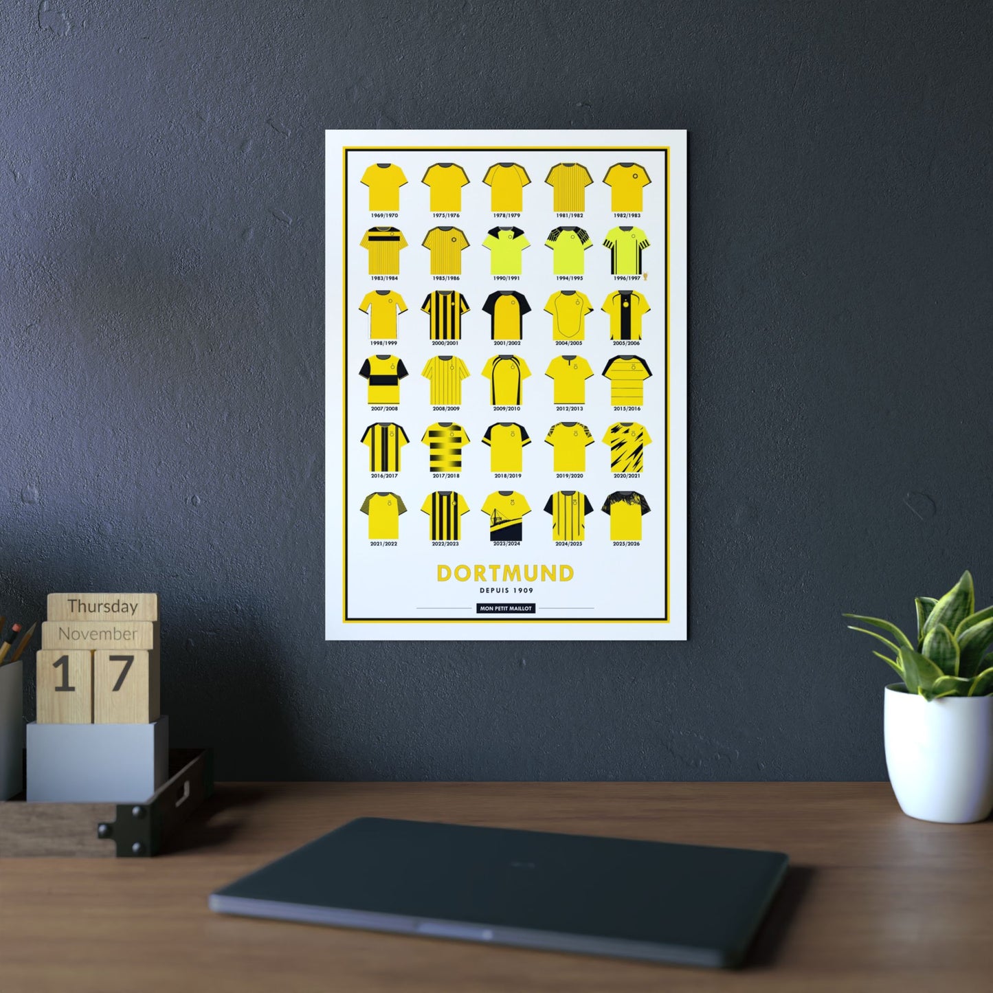 Poster en métal Dortmund
