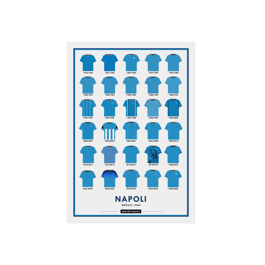 Poster en métal Napoli